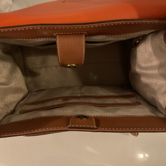 Large Brown Classic LRL Tote Bag - Picture 7 of 13